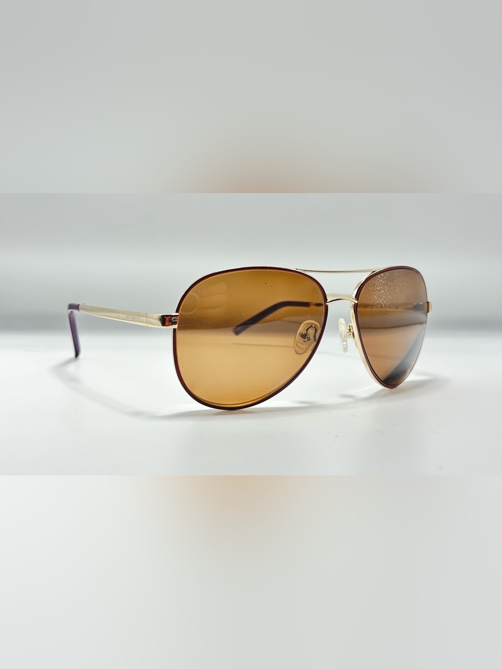 Polaroid PLD4000/S Gold Purple Pilot Sunglasses Frames Only